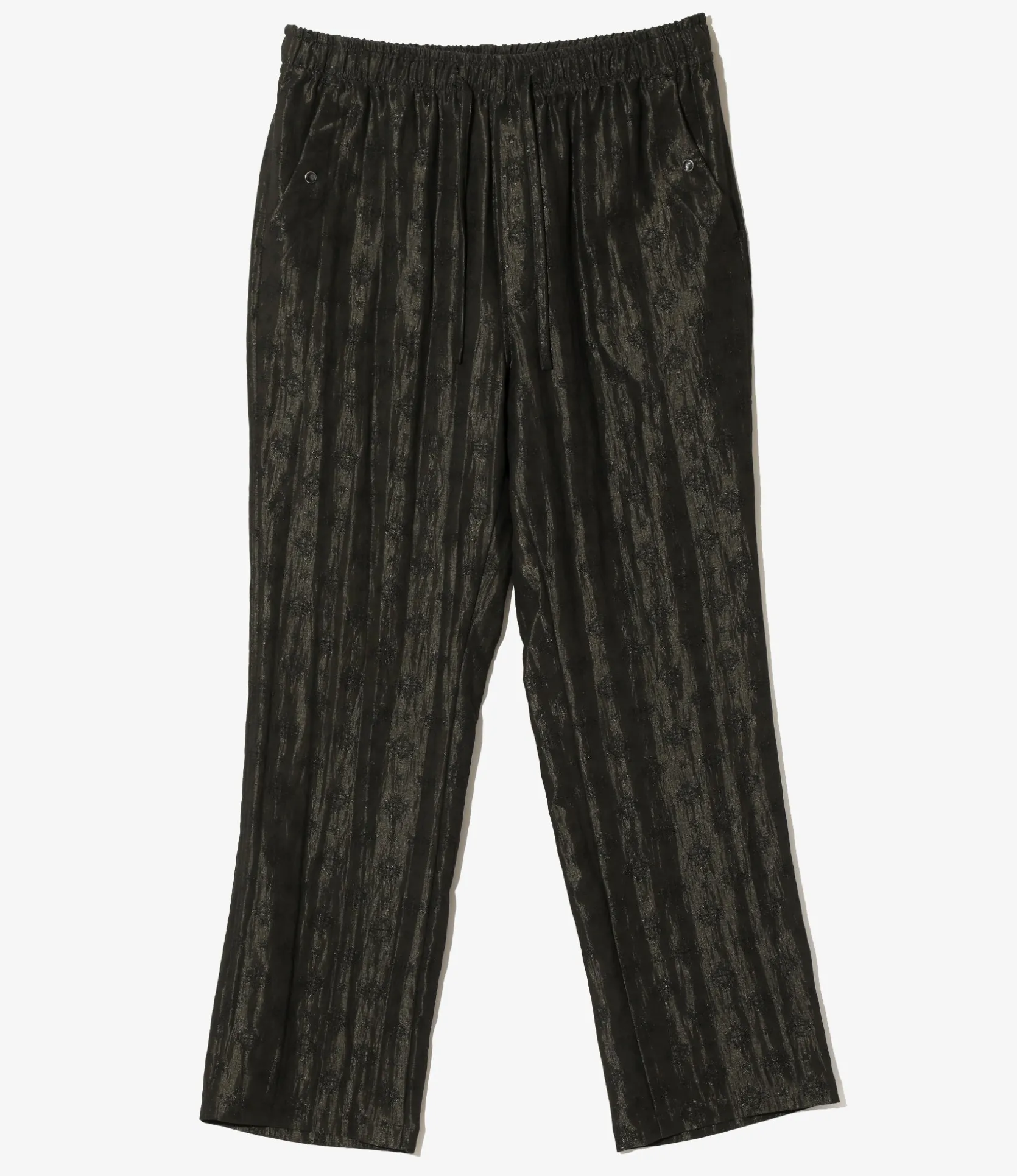 String Cowboy Pant - Black - Bright Foulard