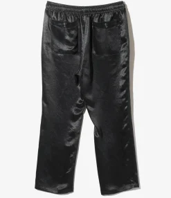 String Cowboy Pant - Black - Acetate Sateen