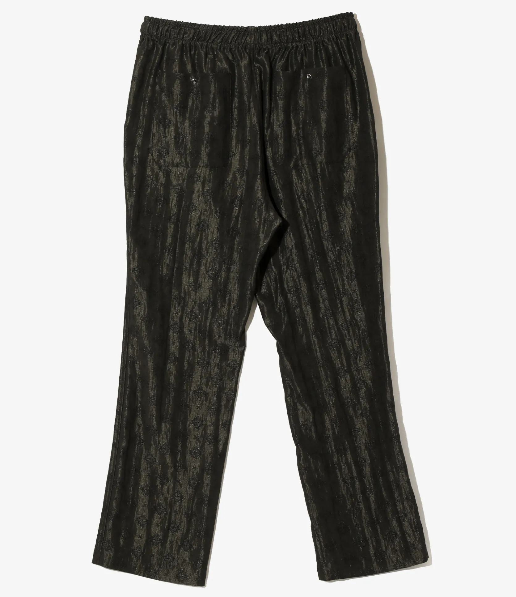 String Cowboy Pant - Black - Bright Foulard