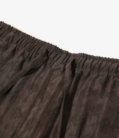 String Cowboy Pant - Bordeaux - Bright Foulard