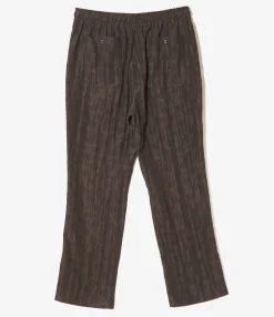 String Cowboy Pant - Bordeaux - Bright Foulard