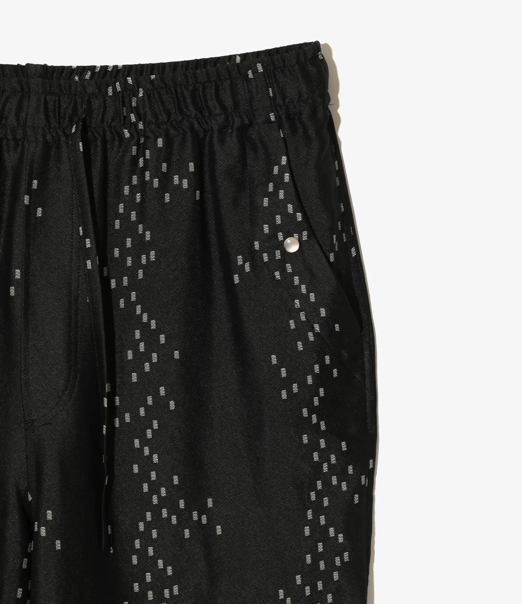 String Cowboy Pant - Off White- R/AC Square Dot Jacquard