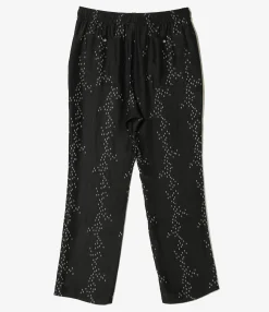 String Cowboy Pant - Off White- R/AC Square Dot Jacquard