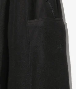 String C.S. Pant - Black - Poly Fleece