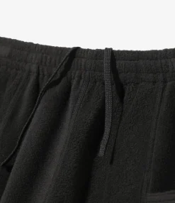 String C.S. Pant - Black - Poly Fleece
