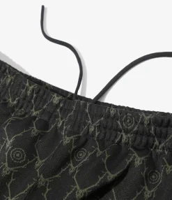 String C.S. Pant - Black - Poly Jq. / Skull&Target