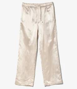 String Easy Pant - Beige - Bright Kersey