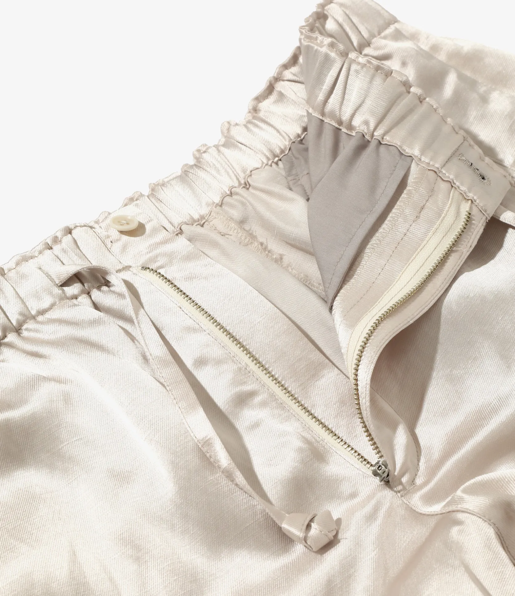 String Easy Pant - Beige - Bright Kersey