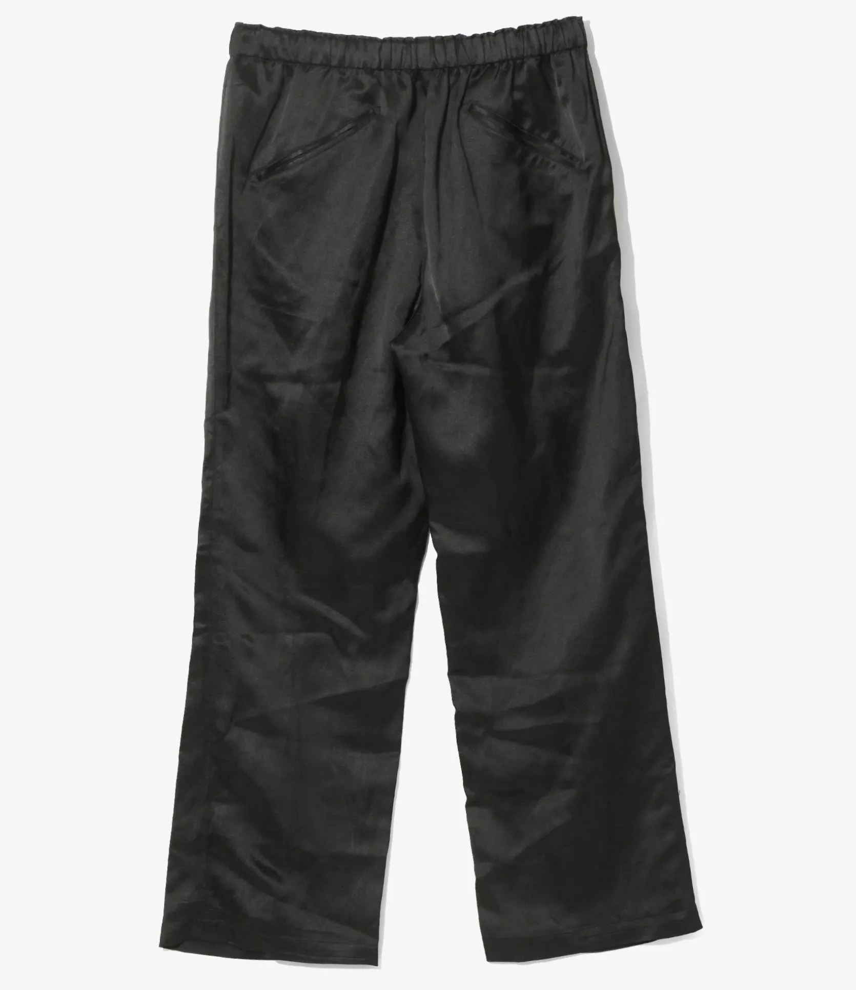 String Easy Pant - Black - Bright Kersey