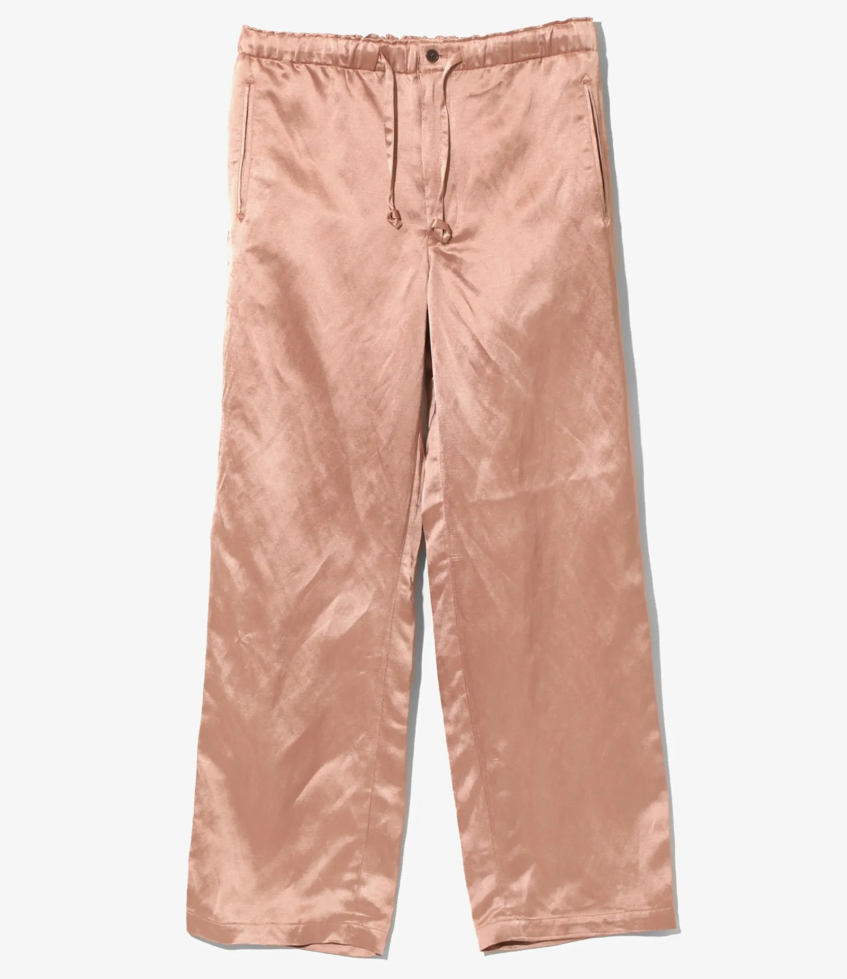 String Easy Pant - Salmon Pink - Bright Kersey