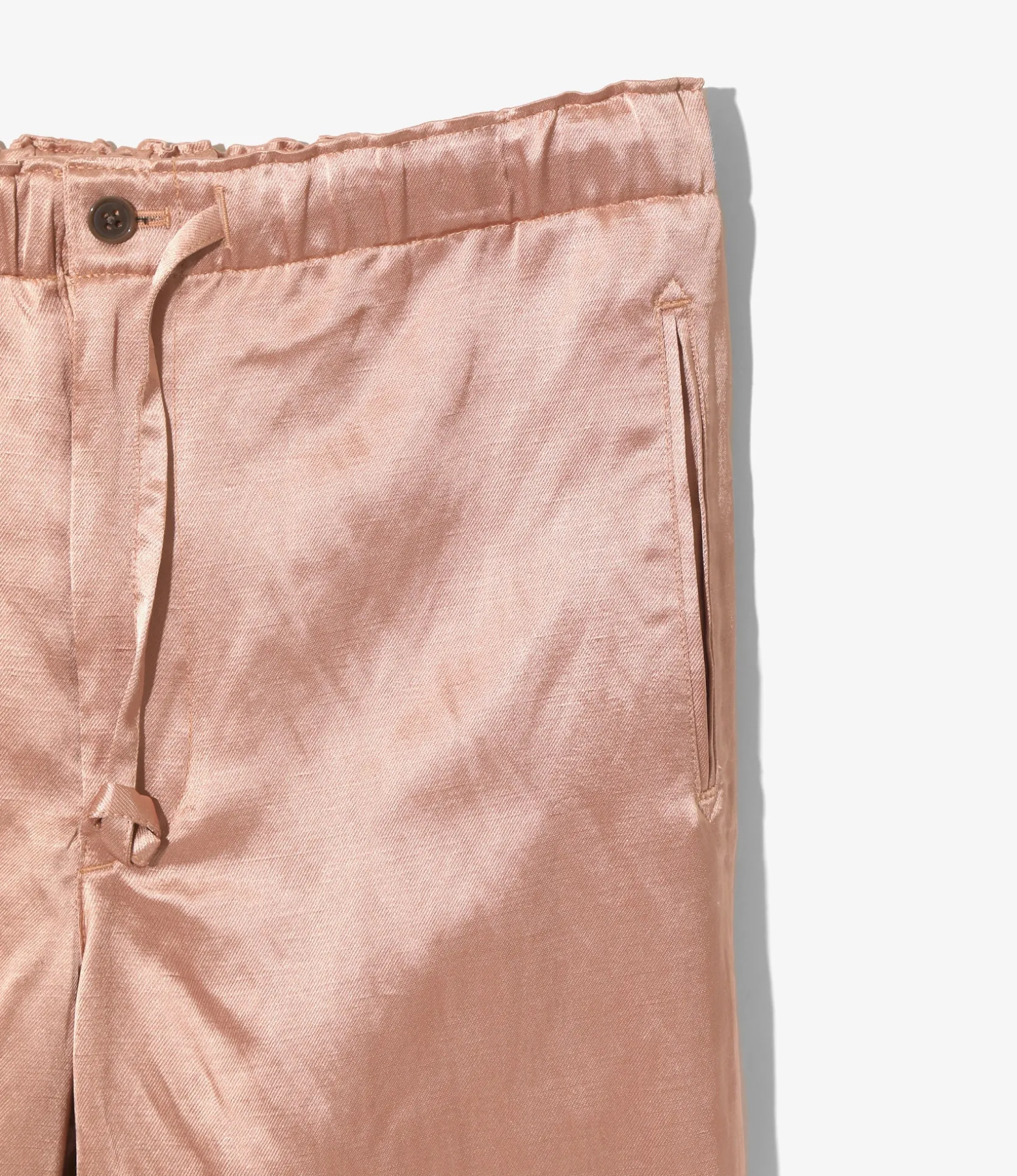 String Easy Pant - Salmon Pink - Bright Kersey
