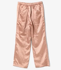 String Easy Pant - Salmon Pink - Bright Kersey
