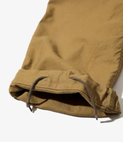 String Fatigue Pant - Mocha - Back Sateen