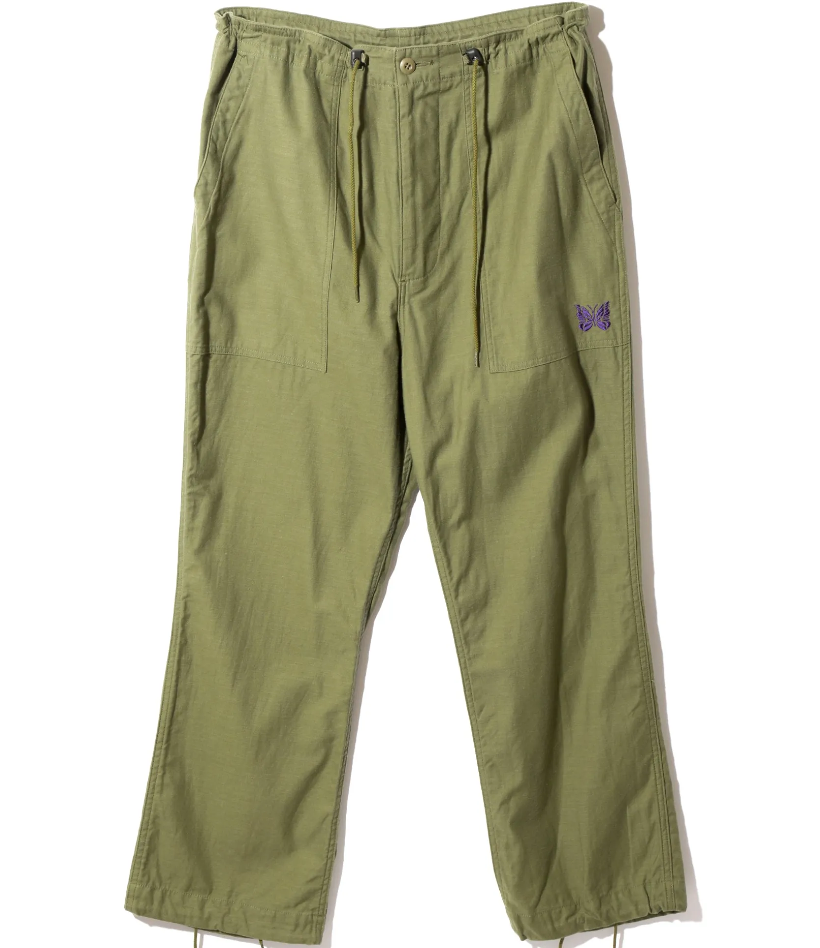 String Fatigue Pant - Olive - Back Sateen