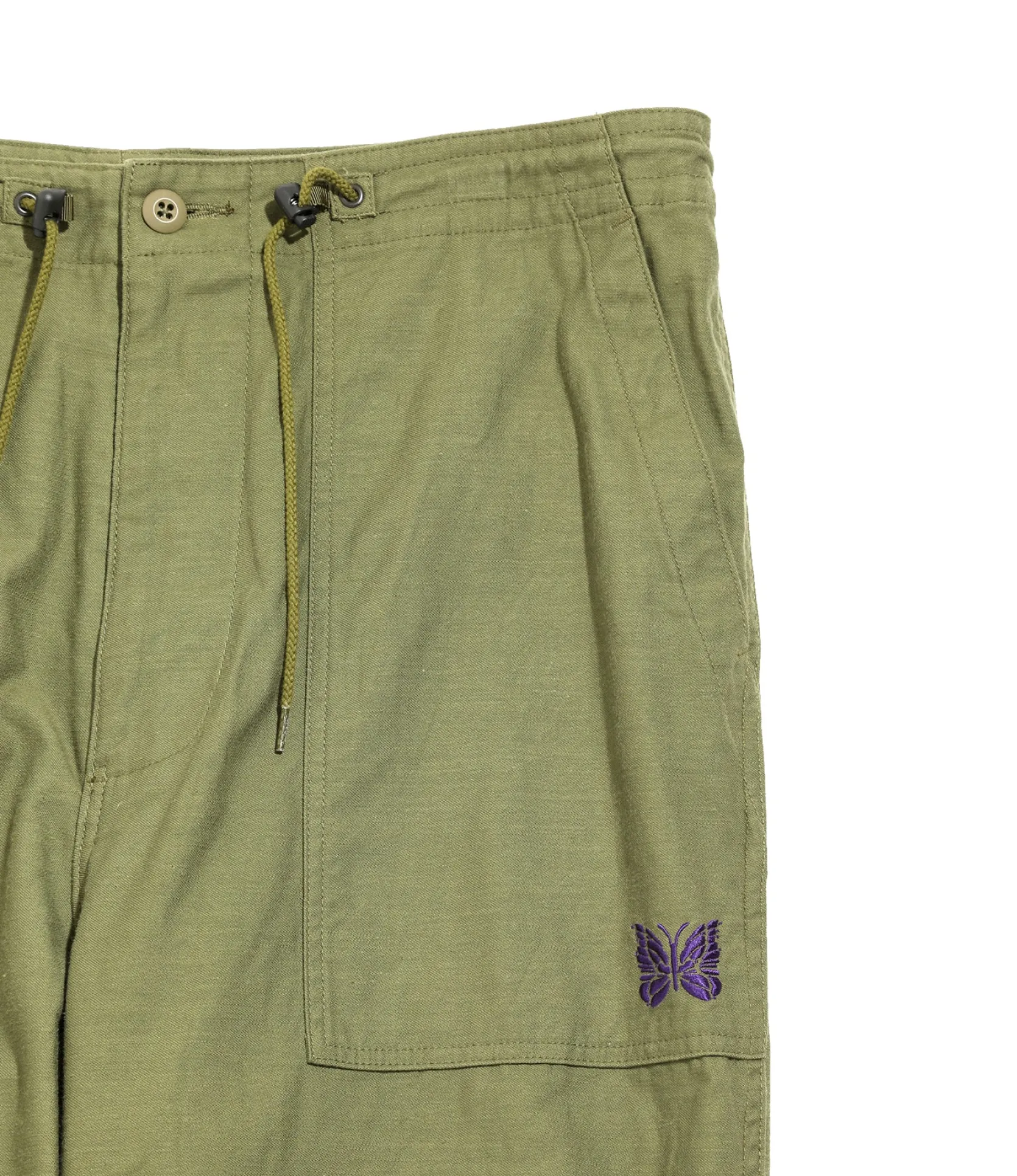 String Fatigue Pant - Olive - Back Sateen