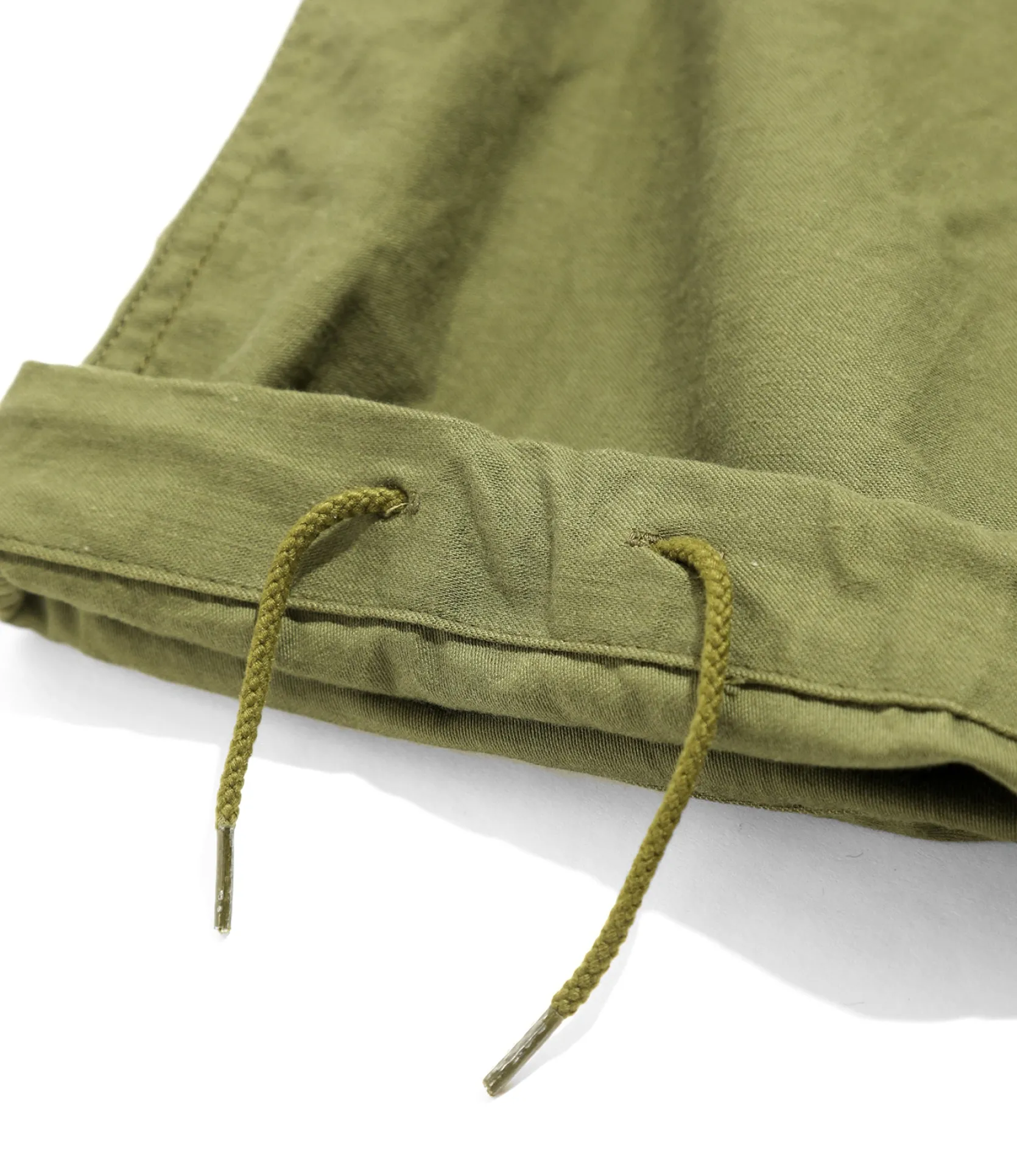 String Fatigue Pant - Olive - Back Sateen