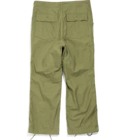 String Fatigue Pant - Olive - Back Sateen