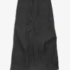 String Fatigue Skirt - Black - Back Sateen