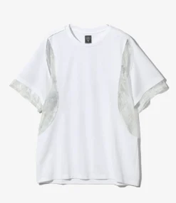 S2W8 x AFFXWRKS - S/S Crew Neck Tee - White - Poly Jersey