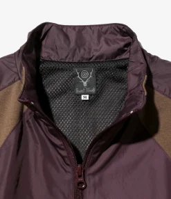 S2W8 x AFFXWRKS - Track Jacket - Bordeaux - Nylon Taffeta