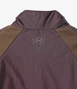 S2W8 x AFFXWRKS - Track Jacket - Bordeaux - Nylon Taffeta