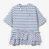 Swallow Frill Tiered Top - Stripe