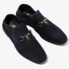 Tassel Bit Slip-On Chukka - Purple
