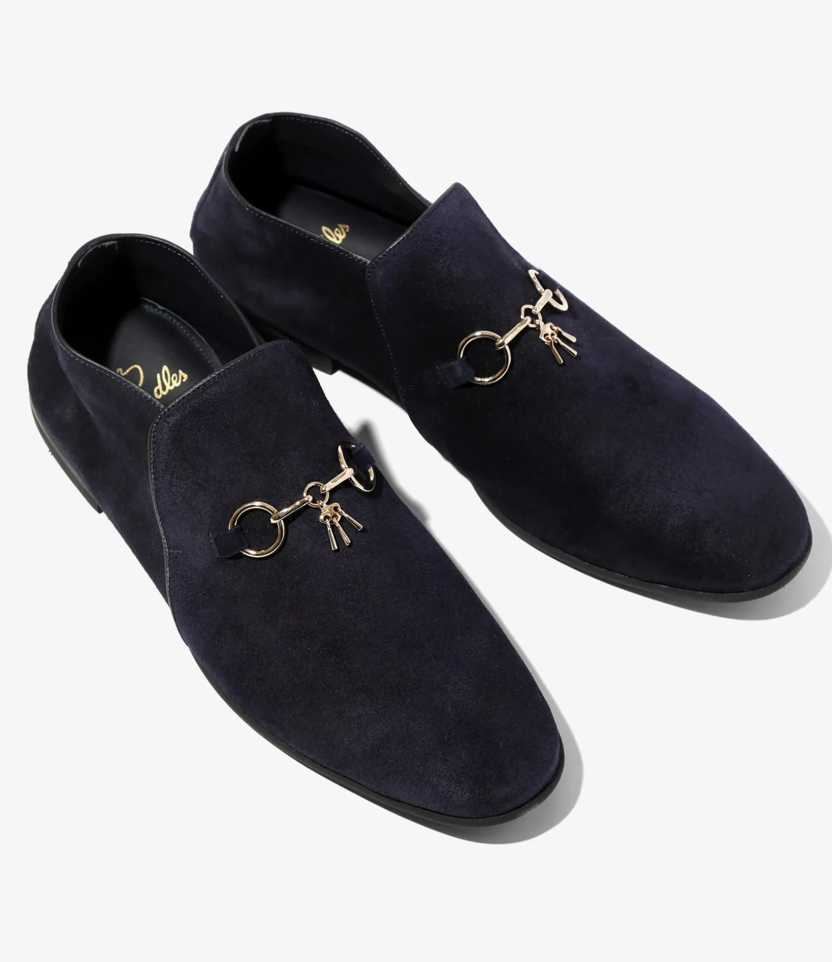 Tassel Bit Slip-On Chukka - Purple
