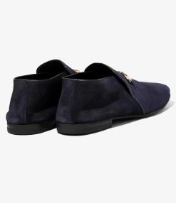 Tassel Bit Slip-On Chukka - Purple