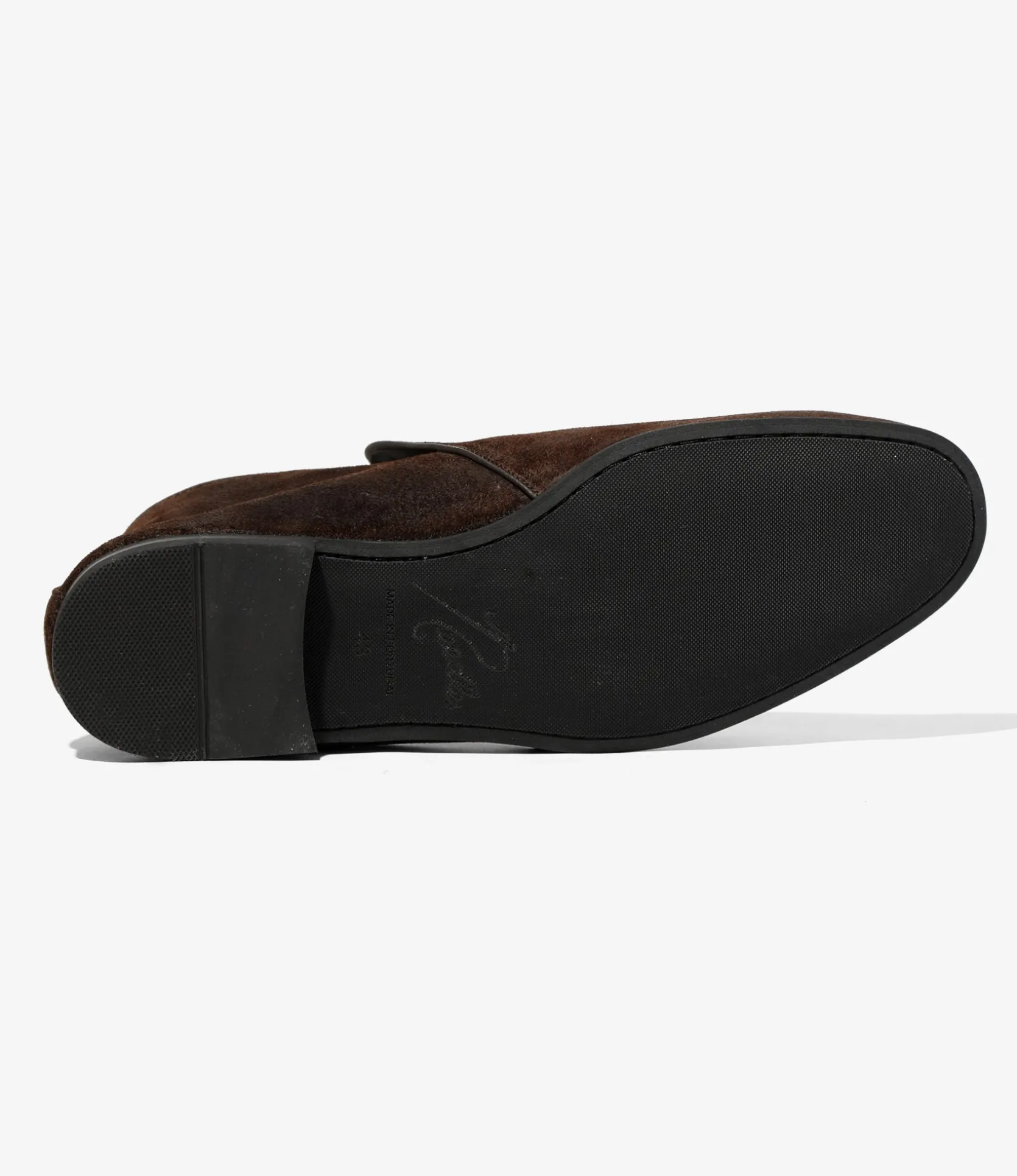 Tassel Bit Slip-On Chukka - Dk. Brown