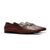 Tassel Bit Unlined Slip-on - Brown