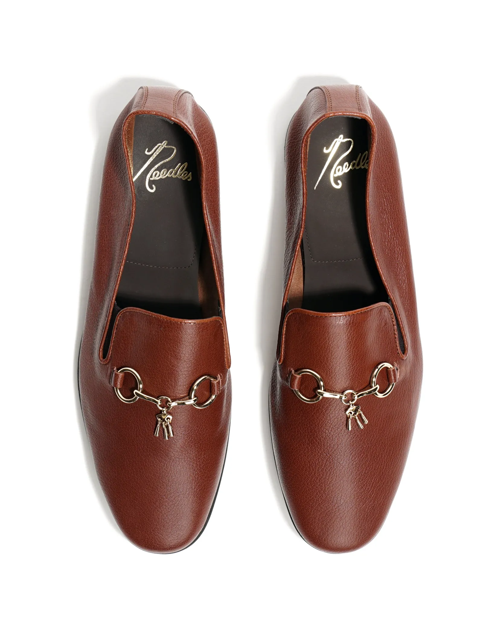 Tassel Bit Unlined Slip-on - Brown