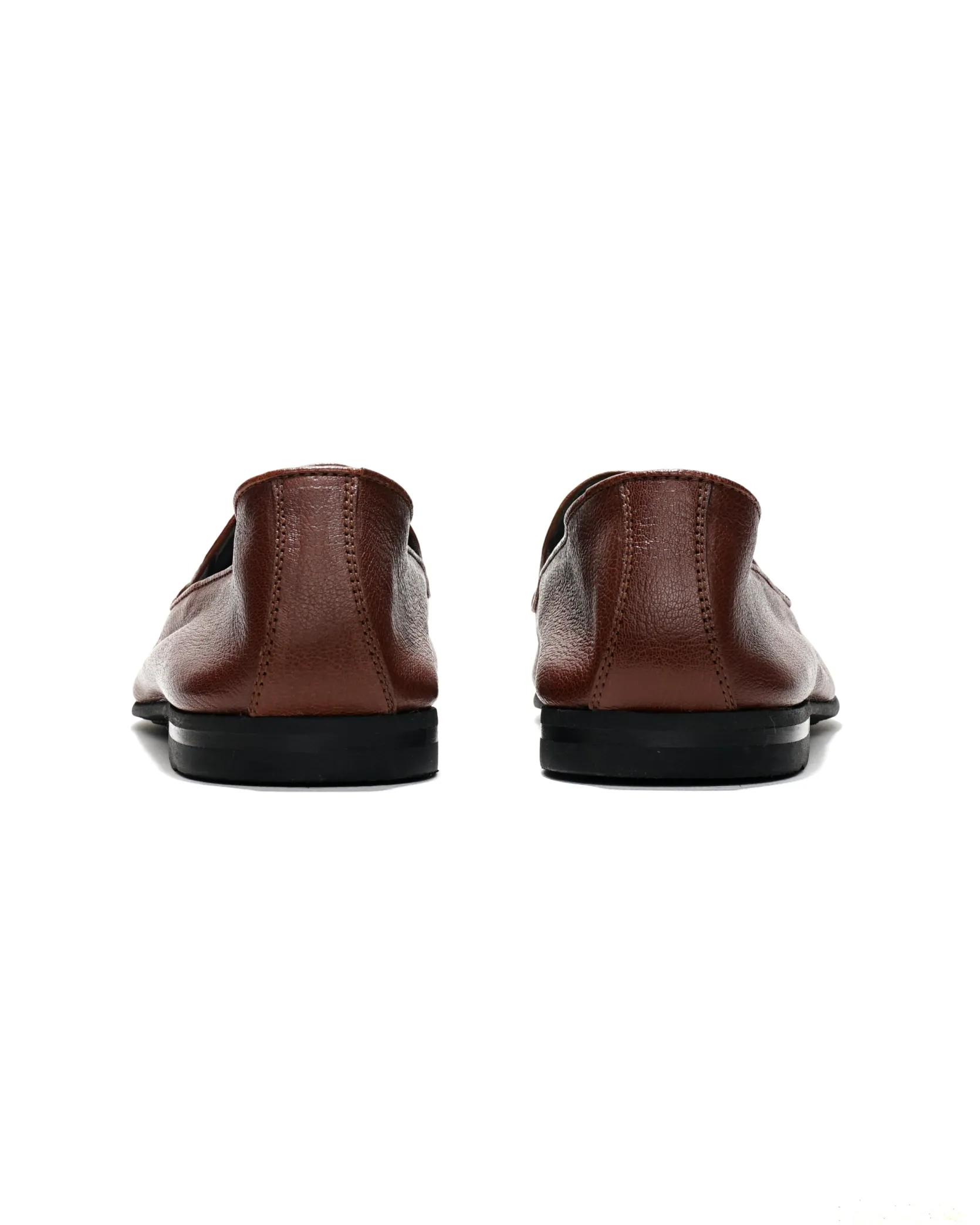 Tassel Bit Unlined Slip-on - Brown