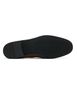 Tassel Bit Unlined Slip-on - Brown