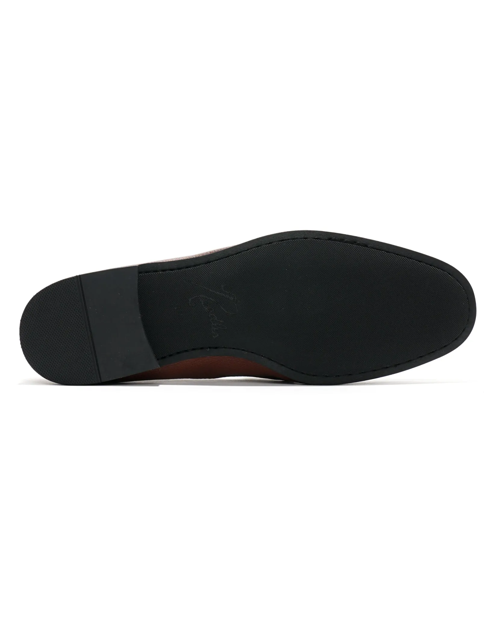 Tassel Bit Unlined Slip-on - Brown