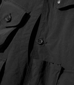 Tenkara Jacket - Black - Nylon Oxford