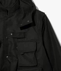 Tenkara Trout Parka - Black - C/PE Twill