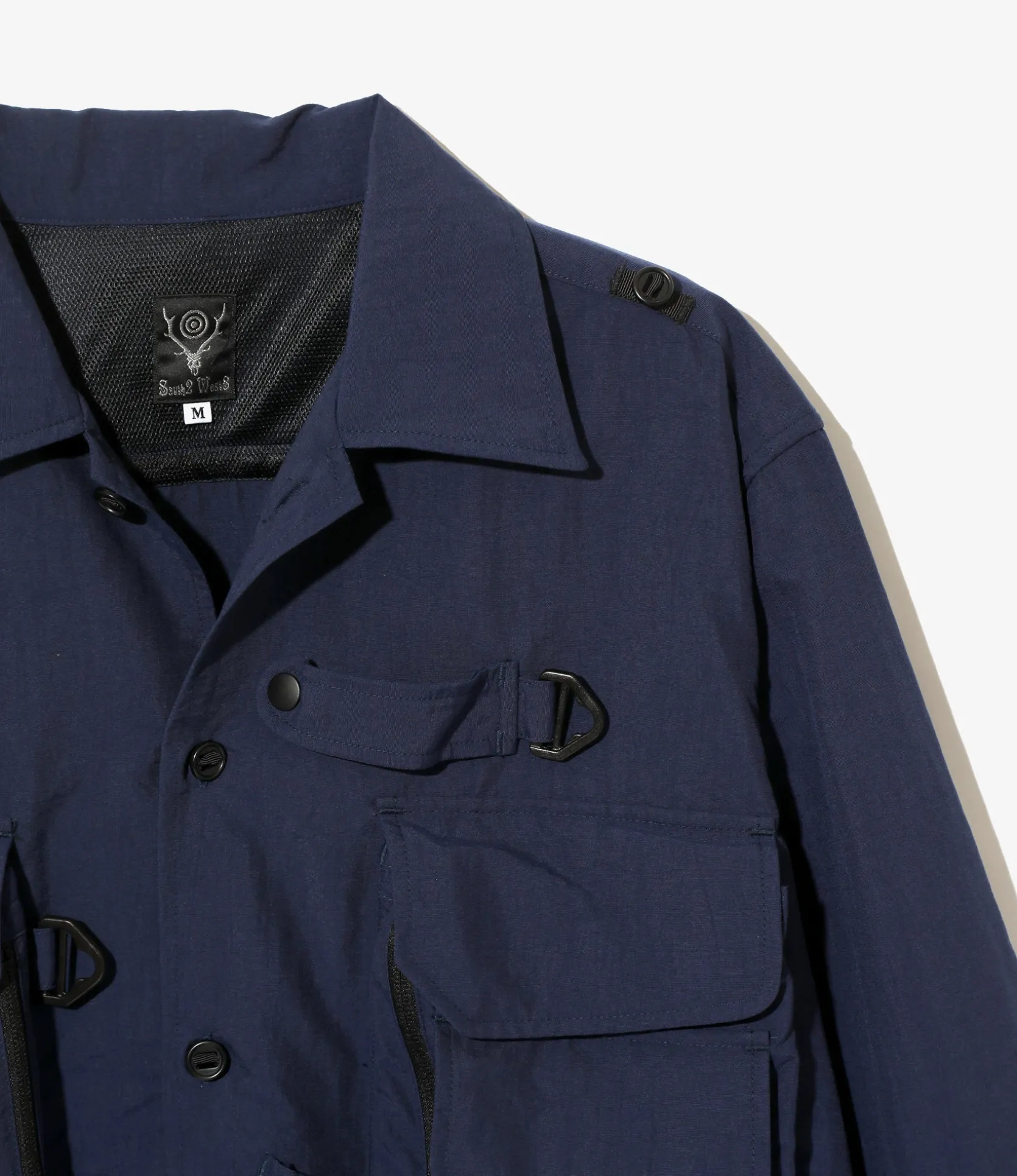 Tenkara Trout Shirt - Navy - Nylon Poplin