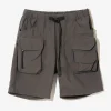 Tenkara Trout Short - Charcoal - Nylon Poplin