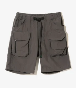 Tenkara Trout Short - Charcoal - Nylon Poplin