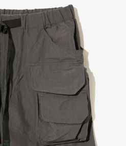 Tenkara Trout Short - Charcoal - Nylon Poplin