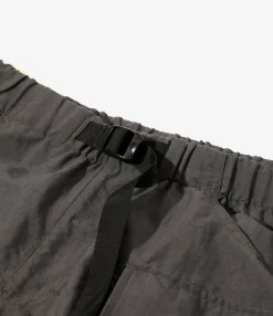 Tenkara Trout Short - Charcoal - Nylon Poplin