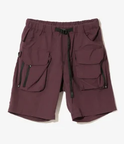 Tenkara Trout Short - Purple - Nylon Poplin