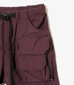 Tenkara Trout Short - Purple - Nylon Poplin