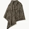 Tent Cape - Brown Nyco Leopard Print