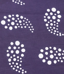 Tenugui Bandana - Purple - Paisley