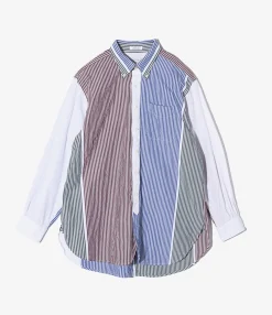 19th Century BD Shirt - Multi Block Stripe