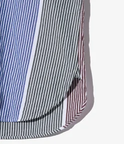 19th Century BD Shirt - Multi Block Stripe