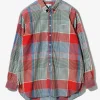 19th Century BD Shirt - Red/Green Big Madras Plaid