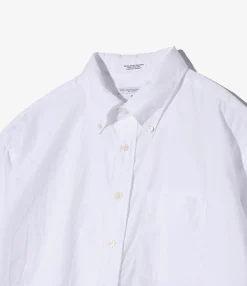19th Century BD Shirt - White 100's 2Ply Broadcloth